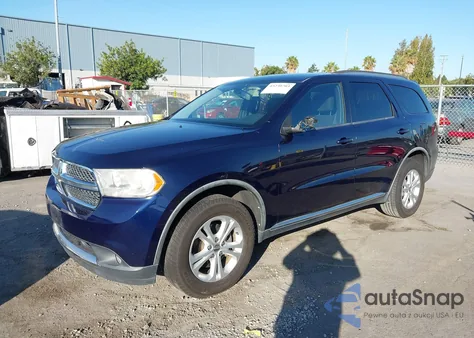 2012 Dodge Durango Sxt from USA, damaged, VIN 1C4RDJAG5CC195741